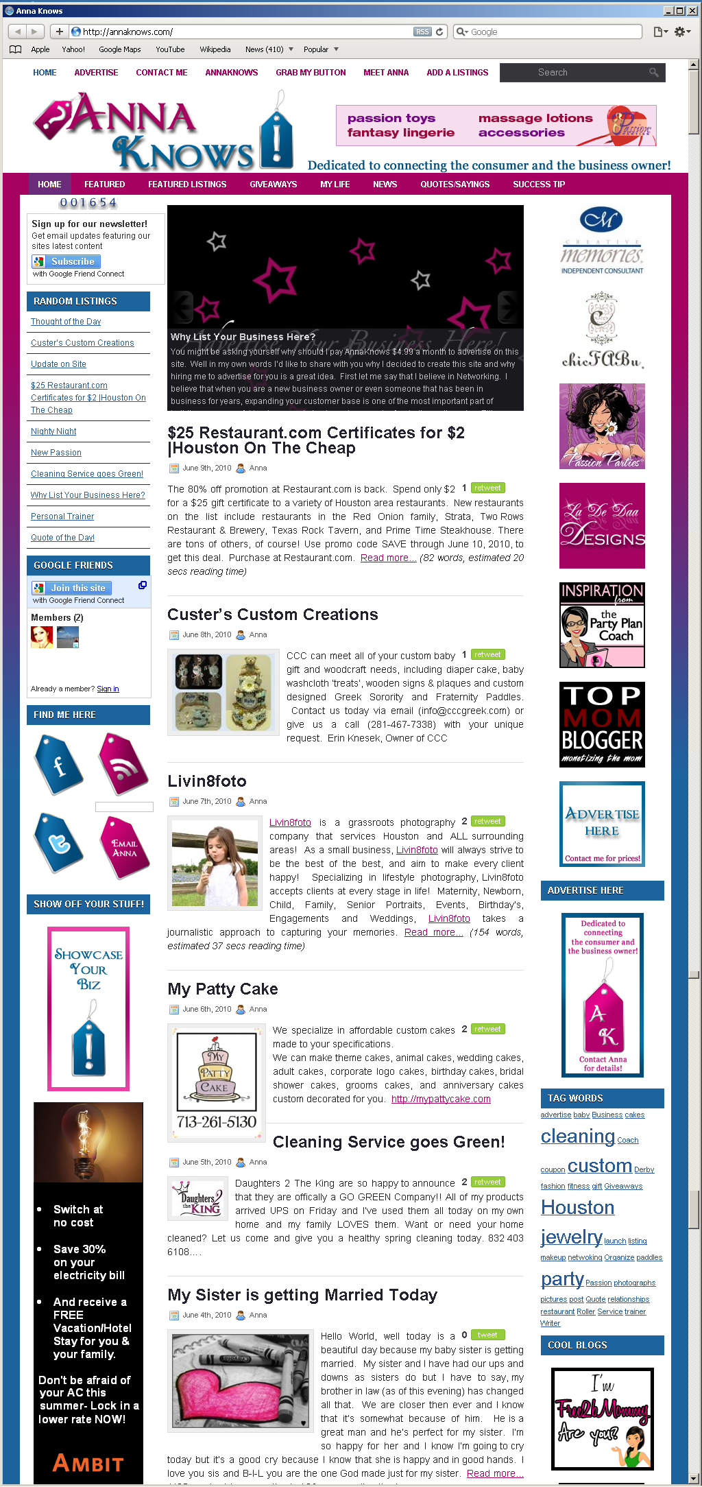 www.Annaknows.com